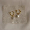 AKSHA Pearl Earrings *18k Gold-plated