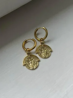 Ancient Civilisation Coin Hoops
