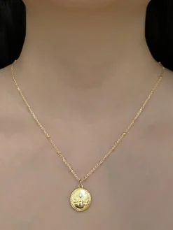 Ancient Protection Charm Necklace - Scarab Beetle