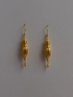 Antique Vase Dangling Earrings