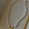 Baroque Faux Pearl Necklace