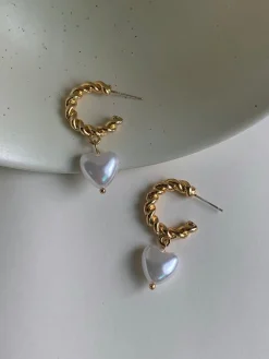 Baroque Heart Hoops