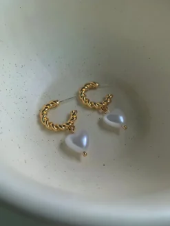 Baroque Heart Hoops