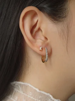 BELIEF Hoops *Gold-plated