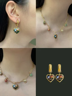 BLACK CLOISONNE Gift Set