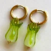 Bok Choy Hoops - Apple Green