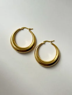 Bold Hoops - Medium