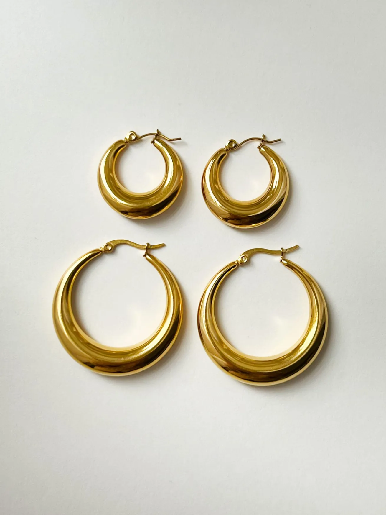 Bold Hoops - Small