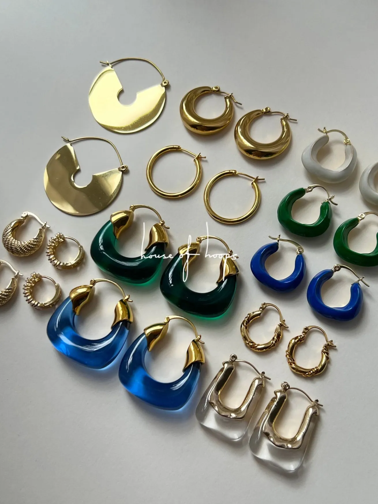Bold Hoops - Small