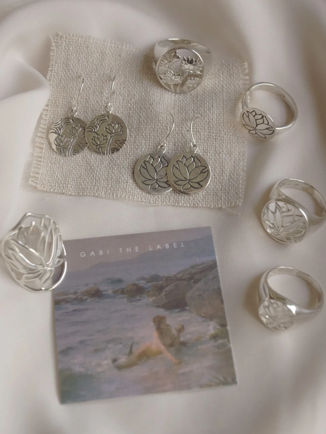 BULAN (Lotus) Ring // GABI EXCLUSIVE
