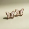 Butterfly Earstuds - Pink *S925 Earposts