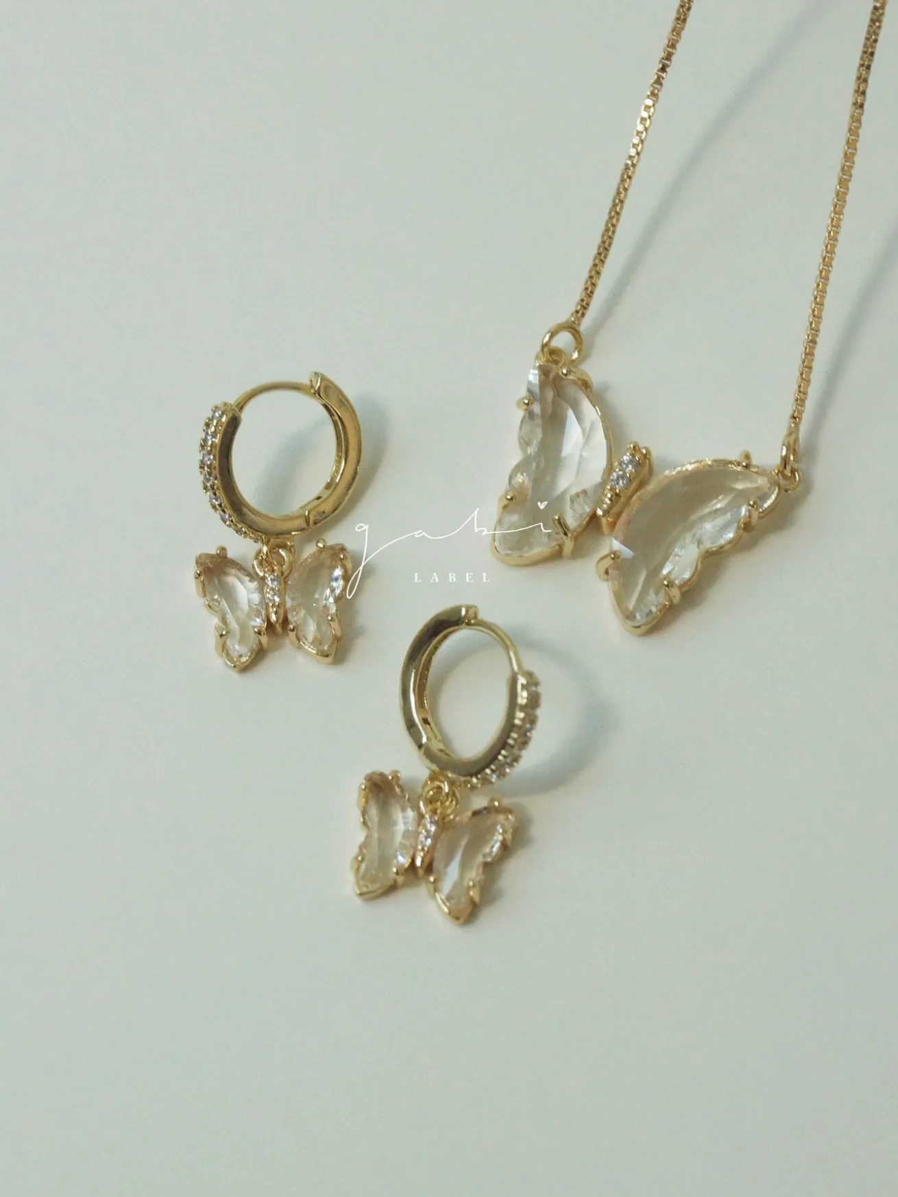 Butterfly Gift Set - Clear