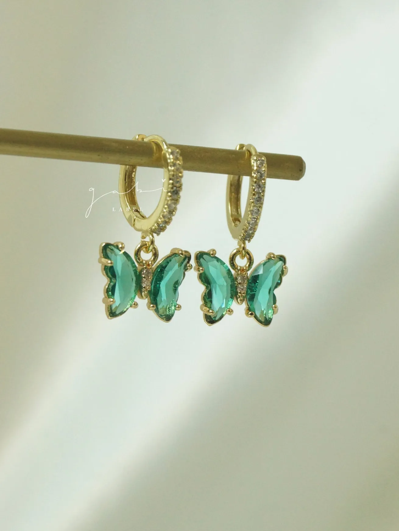 Butterfly Gift Set - Emerald Green