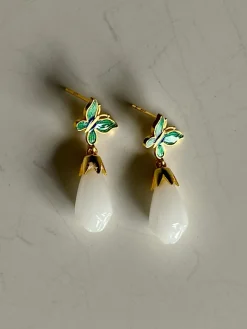 Butterfly Jade Earrings