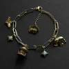 Carnival Charm Bracelet - Carousel, Elephant, Bee