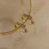CELESTINE Huggies *Gold-plated