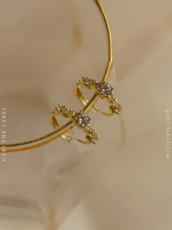 CELESTINE Huggies *Gold-plated
