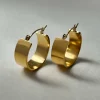 Chic Bold Hoops