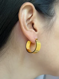 Chic Bold Hoops