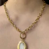 Chunky Gold Chain Necklace - Our Lady