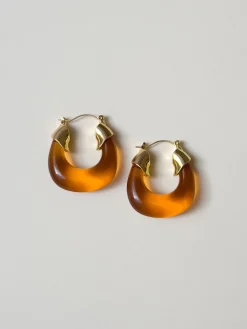 Chunky Vintage Hoops - Ginger