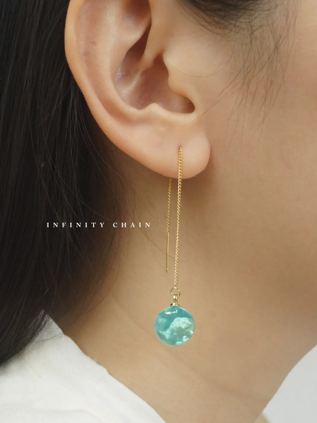 CLOUD Dangles *18K Gold-plated