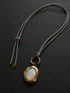 Cord Necklace, Winter Mint - Our Lady