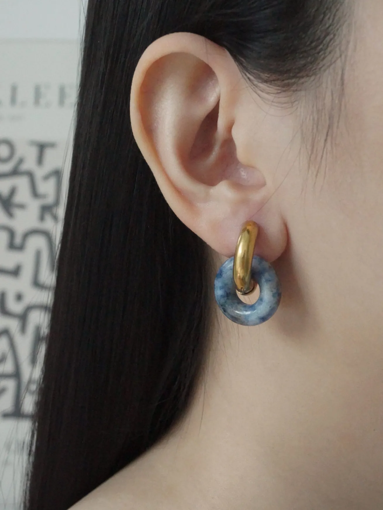 Donut Hoops - Blue Stone