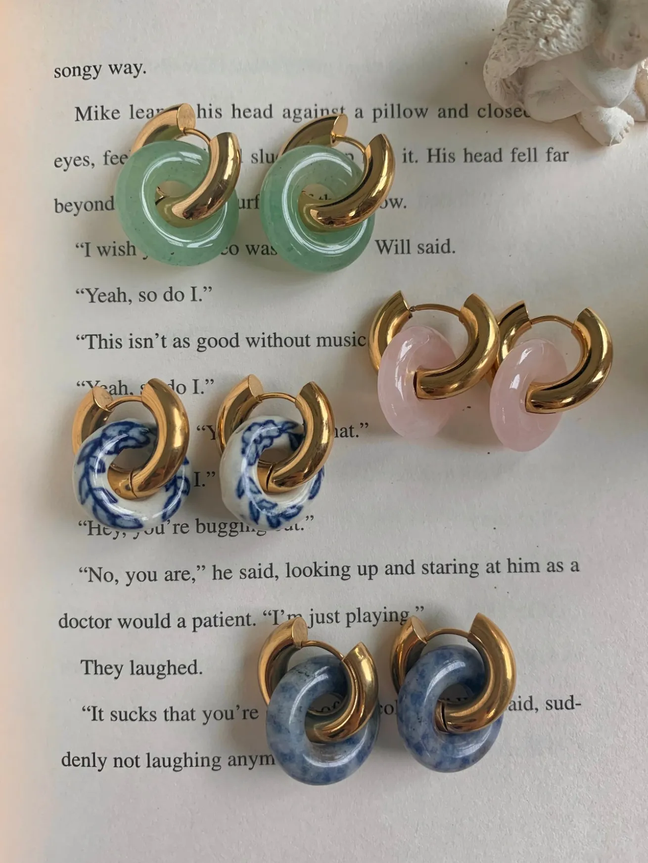 Donut Hoops - Blue Stone