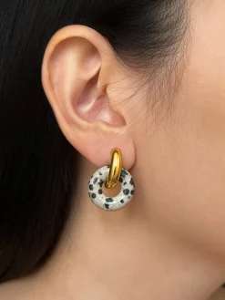 Donut Hoops - Polka Dot Stone