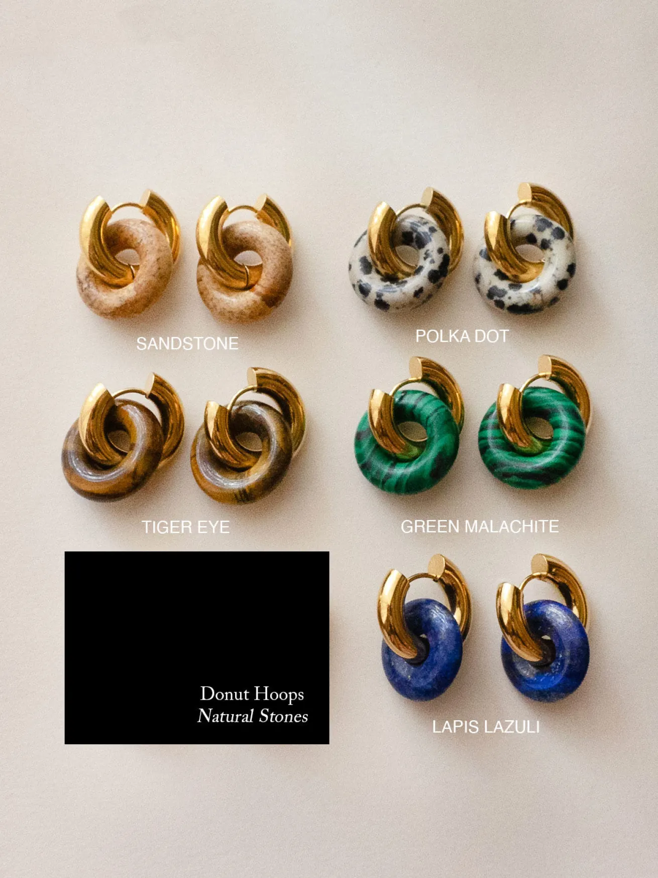 Donut Hoops - Tiger Eye