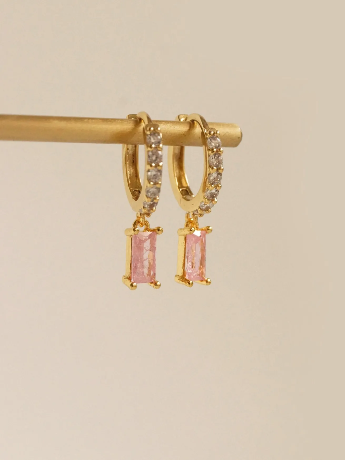 DREAM Huggies - Pink Crush *18K Gold-plated