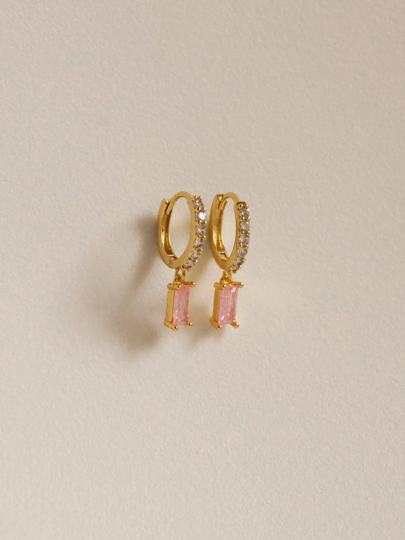 DREAM Huggies - Pink Crush *18K Gold-plated