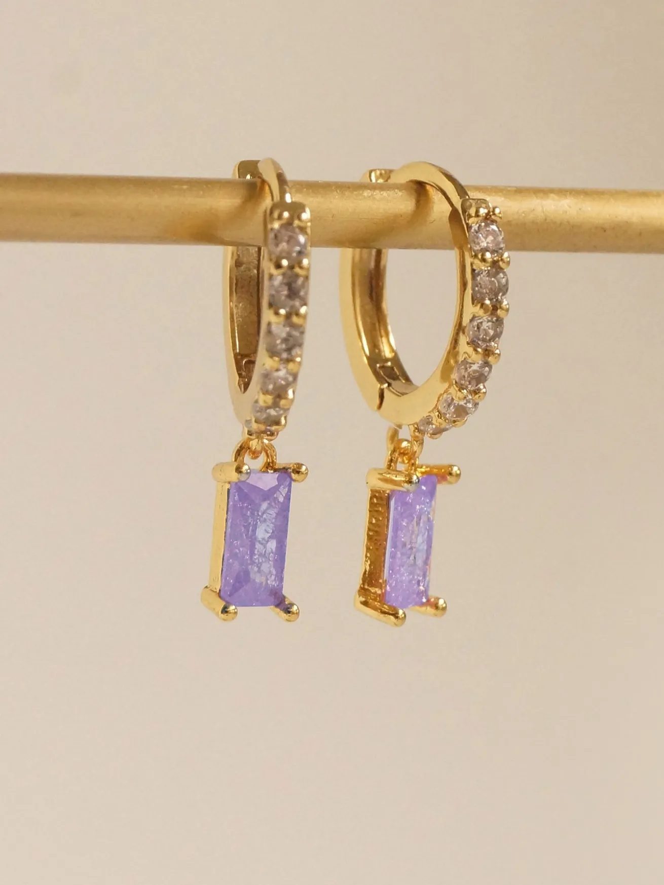 DREAM Huggies - Purple Crush *18K Gold-plated
