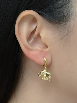 Elephant Huggies - Gold