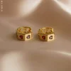 ELLA Huggies - Multicolour *Gold-plated