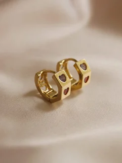 ELLA Huggies - Multicolour *Gold-plated