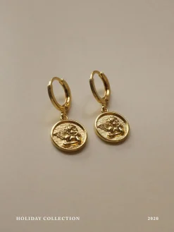 Endless Love Cupid Huggies *18k Gold-plated