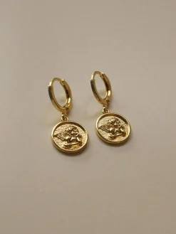 Endless Love Cupid Huggies *18k Gold-plated