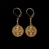 Evil Eye Pendant Earrings