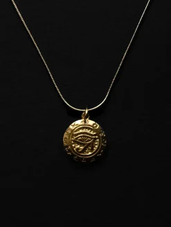 Eye of Horus Necklace - Gold