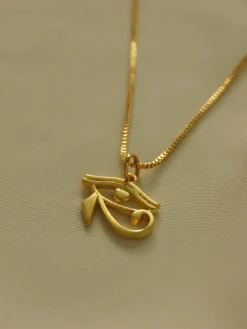 Eye of Horus Necklace *18K Gold-plated