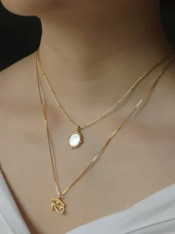 Eye of Horus Necklace *18K Gold-plated
