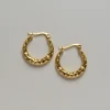 Fluid Gold Hoops