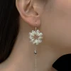 Fortuna Pearl Dangling Earrings