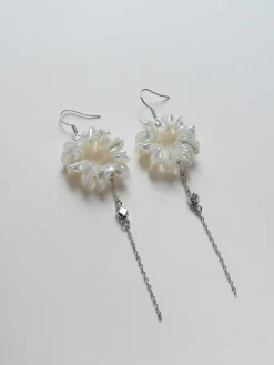 Fortuna Pearl Dangling Earrings