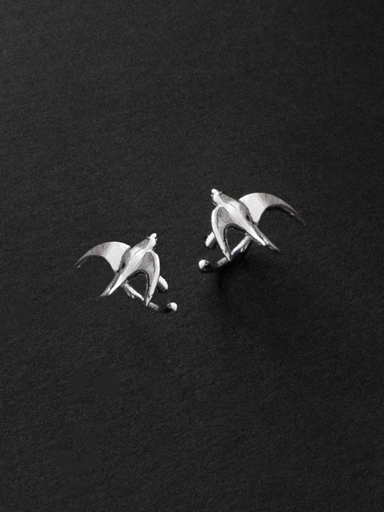 Freedom Ear Cuffs - Silver