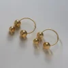 Globule Earrings - Gold