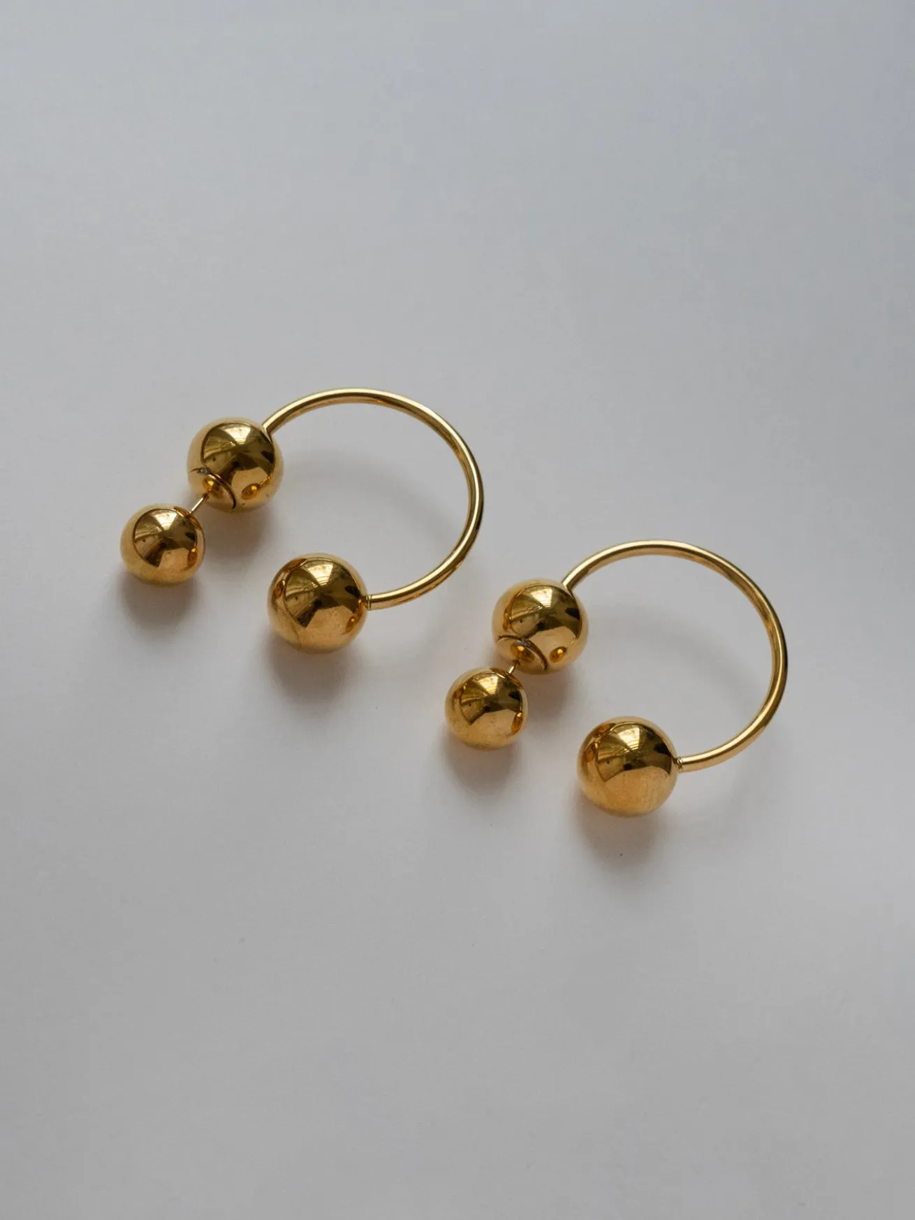 Globule Earrings - Gold