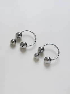 Globule Earrings - Silver
